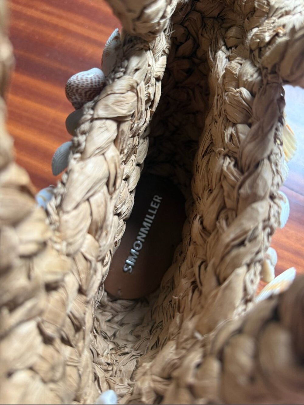 Simon Miller Raffia Tote Bag (Color: Natural) - Picture 4 of 5